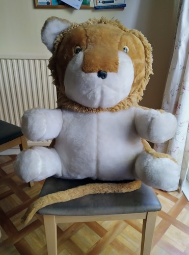 Lion stuffed animal - stuffed,