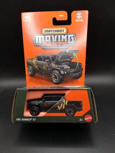 Matchbox gmc hummer black - matchbox, ev