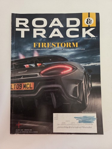 Road track magazine february - road,