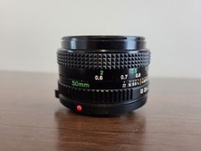 Canon FD 50mm F1.8 Manual
