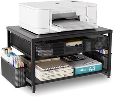 Metal Desk Printer Stand with