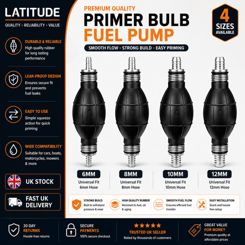 Fuel primer bulb hand - primer,
