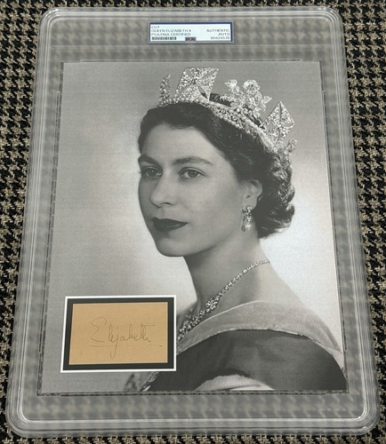 Queen elizabeth signed - ii,