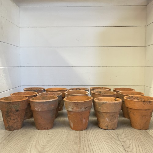 Vintage terracotta pots - vintage,