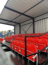 Football Stand stadium seating. 50 seating. All colours AML plastics