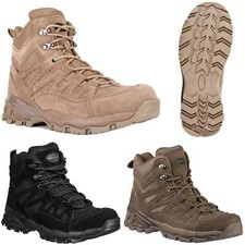 Mil-Tec Mens Tactical Squad Boots Lightweight Military Combat Hiking Airsoft