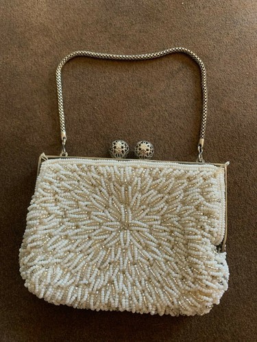 Clutch bag off white gold - clutch,