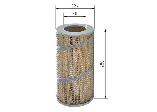 Air filter 132mm - air,