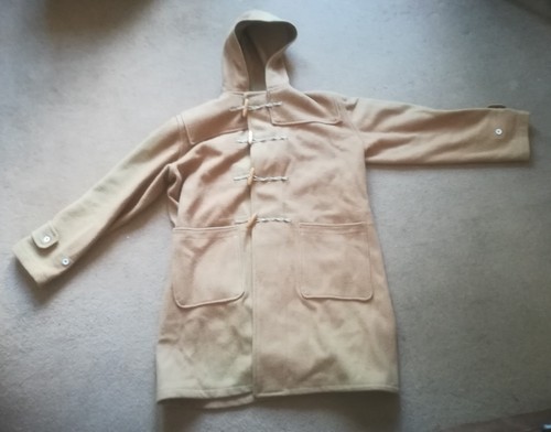 Duffel coat drab with - duffel,