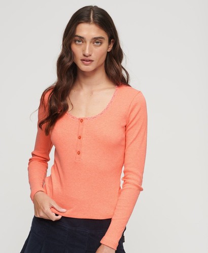 Superdry womens ribbed long - ribbed,