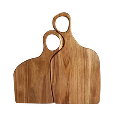 Set of 2 Wooden Chopping