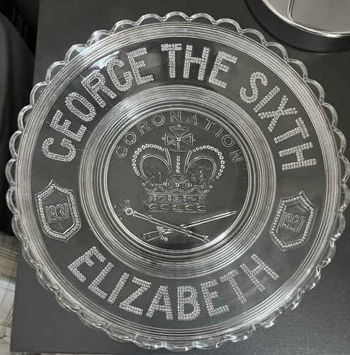 Vintage 1937 glass - 1937,