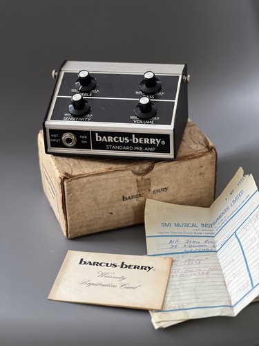 Vintage barcus berry - barcus-berry, 1330-1