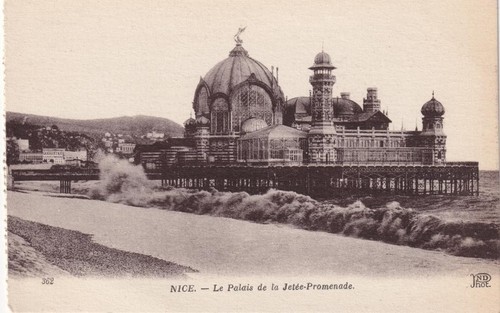 Topographical postcard nice - topographical,