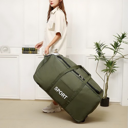 Large wheel travel luggage - ,