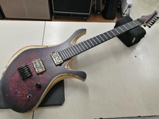 Skervesen Electric Guitar Swan 6 Poplar Burl Unique Design JP