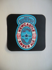 SCOTTISH & NEWCASTLE AMBER ALE 9 2/3fl oz BREWERY BEER BOTTLE LABEL