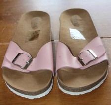 REGATTA GREAT OUTDOOR UK 3 EU 36 LADIES COMFORT BUCKLE LEATHER SLIDERS NEW