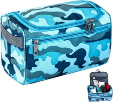Boys Wash Bag with Camouflage