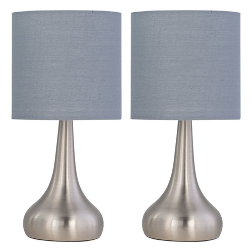 Set brushed chrome touch - set,