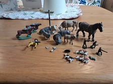 Vintage Model Lead animals