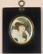 Georgian Portrait Miniature of