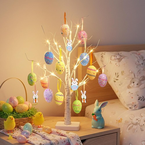 Easter tree with colourful - tree,