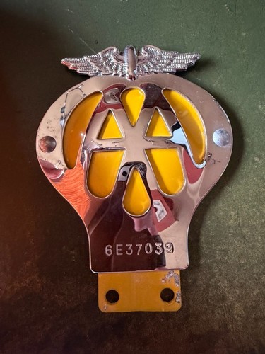 Vintage motorcycle badge - vintage,