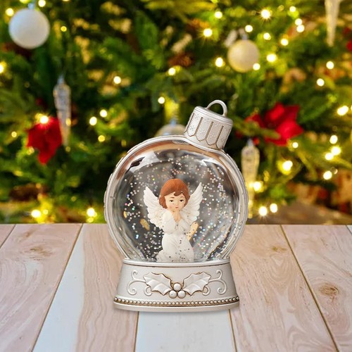 Christmas snow globe - christmas, lighted
