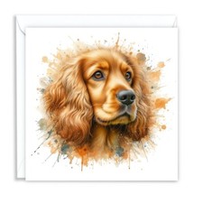 COCKER SPANIEL GOLDEN DOG