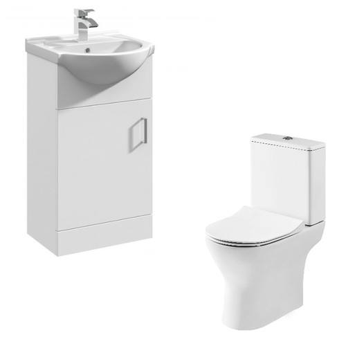 450mm cloakroom bathroom - 450mm,