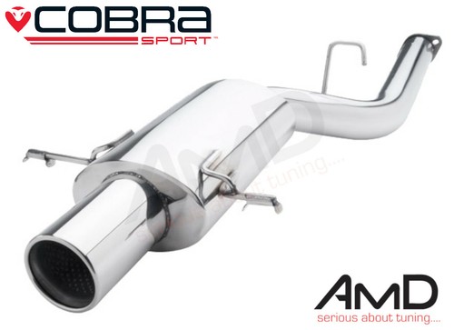 Cobra rear silencer - rear,