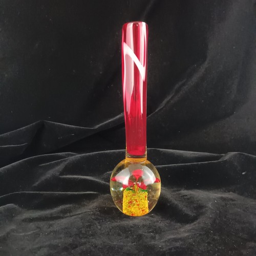 Attractive hand blown glass - hand,