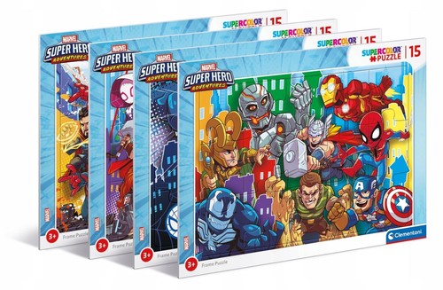Clementoni superhero 15pc - superhero,