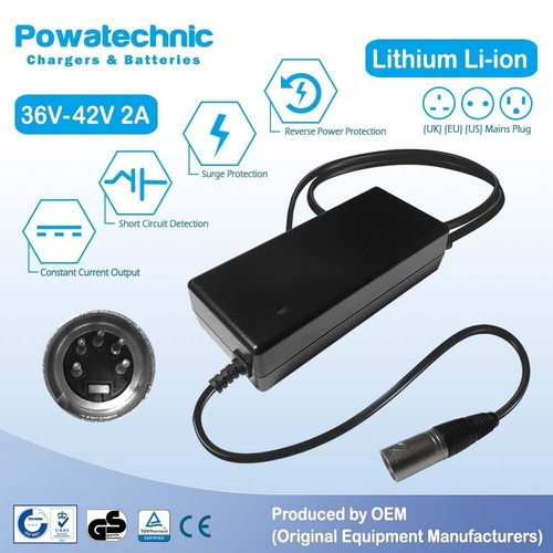 42v xlr pin charger for - xlr,