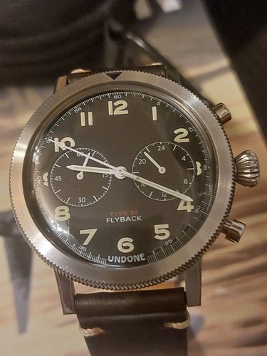 Undone type pilot - type, chrono