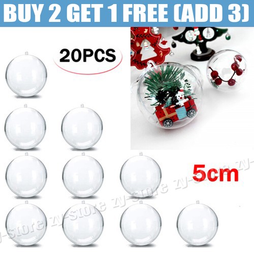 20x 5cm christmas - 5cm, balls