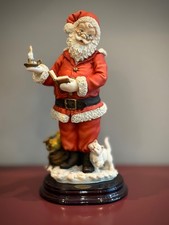 Guiseppe Armani “Santa’s List” Father Christmas Figurine Ornament Boxed, 1997