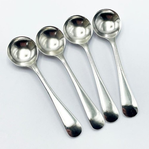 Silver salt spoons - silver,