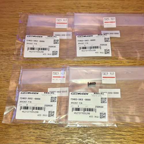 Mugen wind deflector pins - wind,