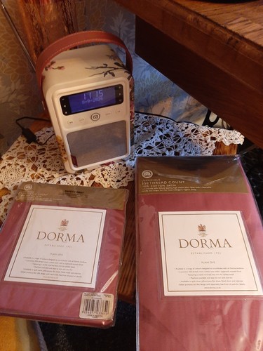 Dorma single raspberry - single, cotton