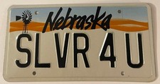 SLVR 4 U Vanity License Plate