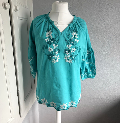 Cotton traders women aqua - women's,