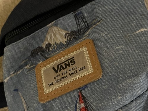 Vans nautical print bum - nautical,