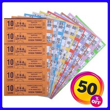 Bingo Tickets Bingo Books