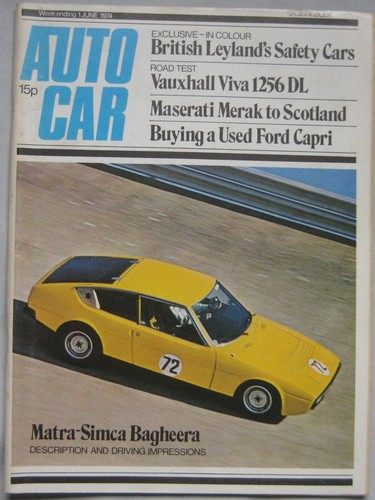 Autocar 1974 featuring - 1/6/1974,