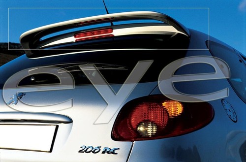 Peugeot 206 rear roof - rear, spoiler