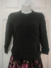 Black Long sleeve Sweater From Belle Vere Notte Size S Autumn Winter 