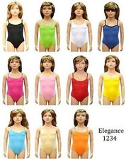 GIRL'S & LADIES COTTON CAMISOLE LEOTARDS BODYSUITS DANCE/GYM/BALLET SPORT (3315)
