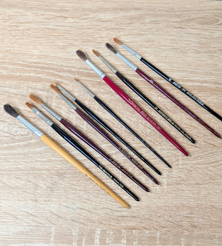 Vintage artist paint - vintage, job